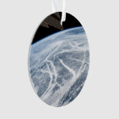 Südlich der Aleutianischen Inseln herrschen Wolken Ornament (Vorderseite)