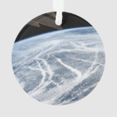 Südlich der Aleutianischen Inseln herrschen Wolken Ornament (Rückseite)