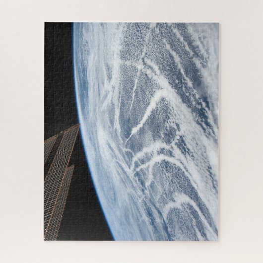 Südlich der Aleutianischen Inseln herrschen Wolken Puzzle (Vertikal)