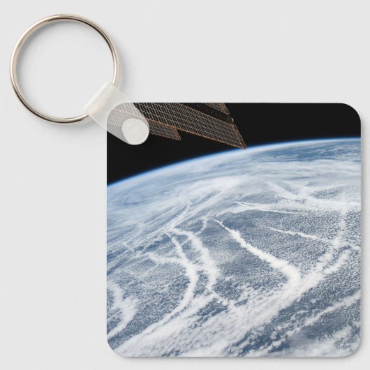 Südlich der Aleutianischen Inseln herrschen Wolken Schlüsselanhänger (Vorderseite)