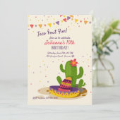 Südlich der Grenzspaß-Einladung Einladung (Stehend Vorderseite)