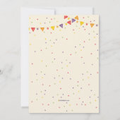 Südlich der Grenzspaß-Einladung Einladung (Rückseite)