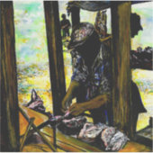 Südlich des Himmels, westlich der Hölle Aufkleber (Vorderseite)