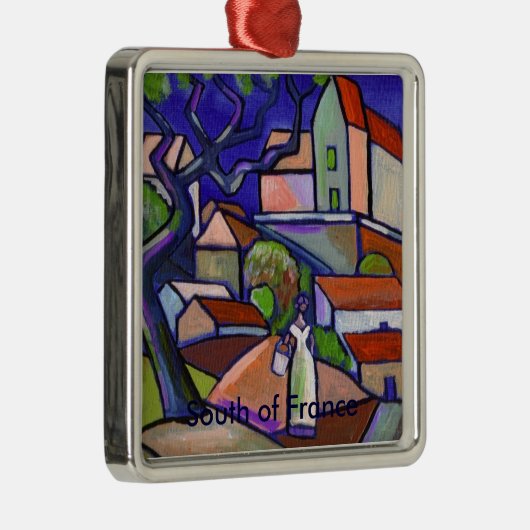 Südlich Frankreich-Verzierung Ornament Aus Metall (Rechts)