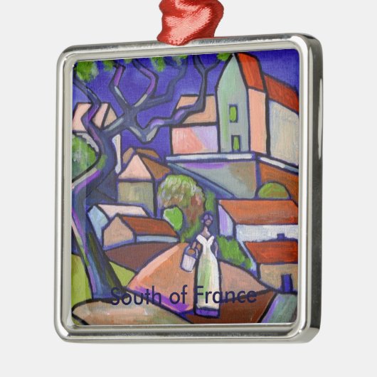 Südlich Frankreich-Verzierung Ornament Aus Metall (Links)