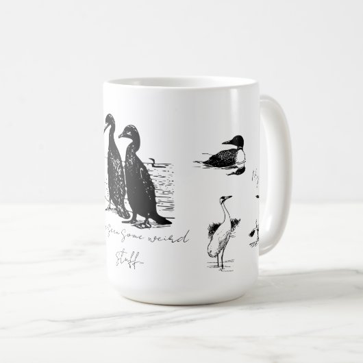 Südlich für einen lustigen Winter Kaffeetasse (VorderseiteRechts)