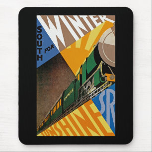 Südlich für Sonnenschein im Winter Mousepad