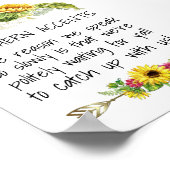 Südliche Akzente Poster (Ecke)