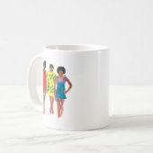 Südliche Babys Up Nordnotizbuch Kaffeetasse (Vorderseite Links)