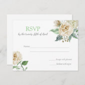 Südliche Blüten RSVP Karte (Vorne/Hinten)