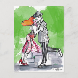 Südliche Brisen Tango Postkarte