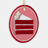 Südliche Brotbäckerei mit rotem Velvet Keramik Ornament (Rechts)