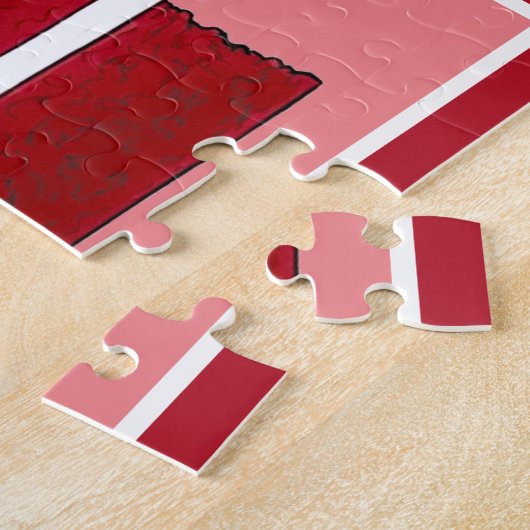 Südliche Brotbäckerei mit rotem Velvet Puzzle (Seite)