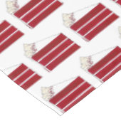 Südliche Brotbäckerei mit rotem Velvet Tischdecke (Schrägansicht)