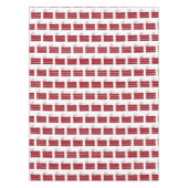 Südliche Brotbäckerei mit rotem Velvet Tischdecke (Vorderseite)