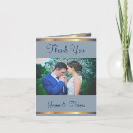 Südliche Charm-Hochzeit Dankeskarte