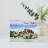 Südliche Dakota Postkarte (Stehend Vorderseite)