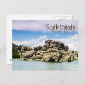 Südliche Dakota Postkarte (Vorne/Hinten)