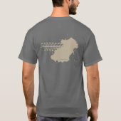 Südliche Diktion: Beschädigter-oben T - Shirt (Rückseite)