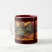 "Südliche Dreamscape" Tasse wiederholtes Bild (Vorderseite Links)