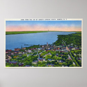 Südliche Ebene der Stadt Poster