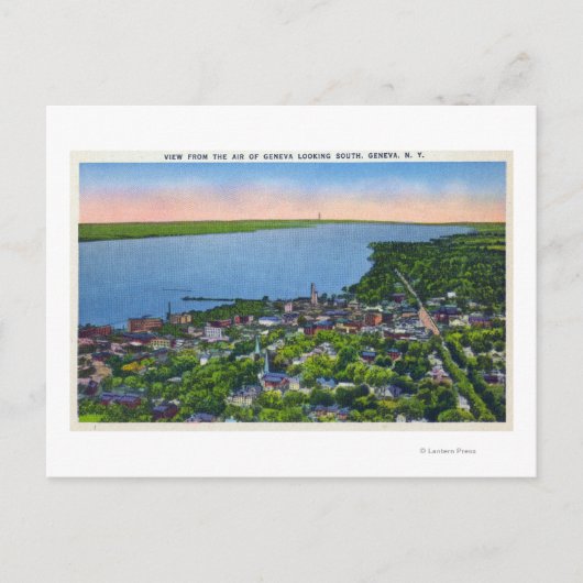 Südliche Ebene der Stadt Postkarte (Vorderseite)