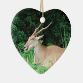 Südliche Eland Lebensraum-Verzierungen Keramikornament (Rechts)