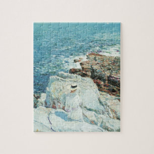Südliche Felsvorsprünge, Appledore von Frederick C Puzzle