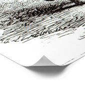 Südliche Flüchtlinge, die in den Wäldern eingeschl Poster (Ecke)