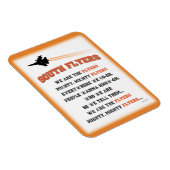 SÜDLICHE FLYER~"Wir sind die Flyer" Magnet (Rechte Seite)