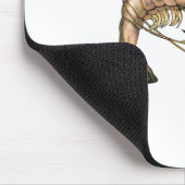 Südliche Garnele-Kunst Mousepad (Ecke)