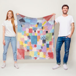Südliche Gärten von Paul Klee Fleecedecke