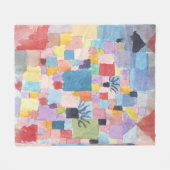 Südliche Gärten von Paul Klee Fleecedecke (Vorderseite (Horizontal))