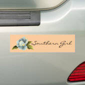 Südliche Girl Magnolia Autoaufkleber (Auf Auto)