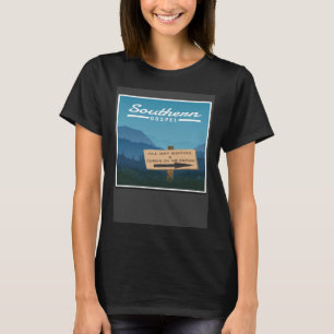 Südliche Gospel Musik Abendessen am Boden Singin T-Shirt