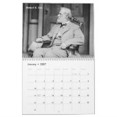 Südliche Helden des Zivilen Krieges Kalender (Jan 2027)