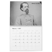 Südliche Helden des Zivilen Krieges Kalender (Feb 2027)