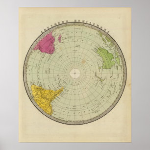 Südliche Hemisphäre 2 Poster