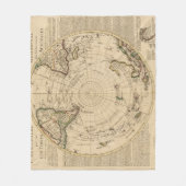 Südliche Hemisphäre 4 Fleecedecke (Vorderseite)