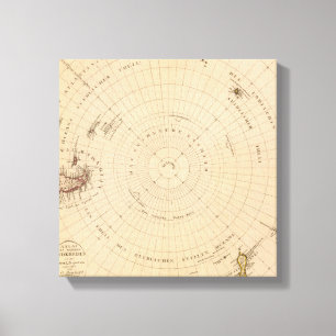 Südliche Hemisphäre, die Antarktis Leinwanddruck