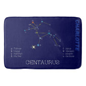 Südliche Hemisphäre Sternbild Centaurus Badematte (Vorderseite)