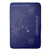 Südliche Hemisphäre Sternbild Centaurus Badematte (Vorderseite Vertikal)