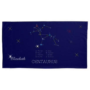 Südliche Hemisphäre Sternbild Centaurus Kissenbezug