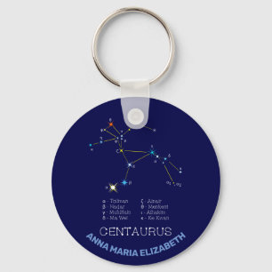 Südliche Hemisphäre Sternbild Centaurus Schlüsselanhänger