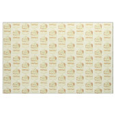 Südliche Kochbanane Pudding Dessert Food Stoff (Fat Quarter (45,7 x 55,9 cm))