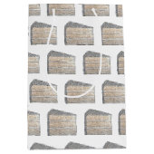 Südliche Kokosnuss Zuckerguss Schicht Kuchen Slice Mittlere Geschenktüte (Vorderseite)