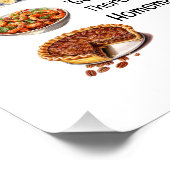 Südliche Lebensmittel für das Soul Poster (Ecke)