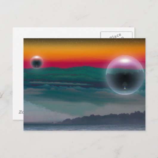 Südliche Luft Postkarte (Vorne/Hinten)