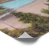 Südliche Luftaufnahme von Monte Rio Poster (Ecke)