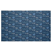 Südliche Mädchen Herz 60. Stoff (Fat Quarter (45,7 x 55,9 cm))